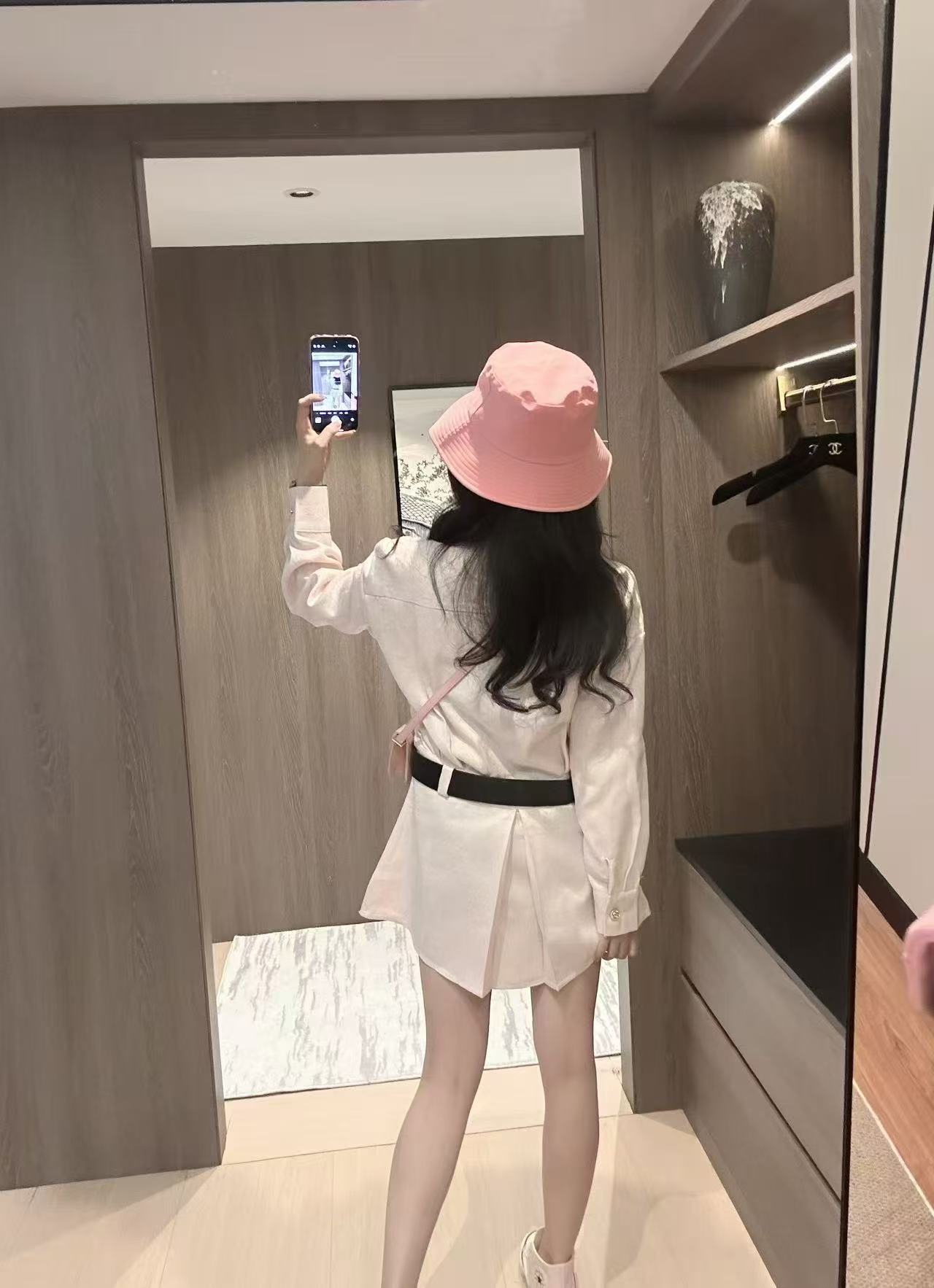 GUCC1 ジャカードメタルボタンドレス【50％割引+送料無料】