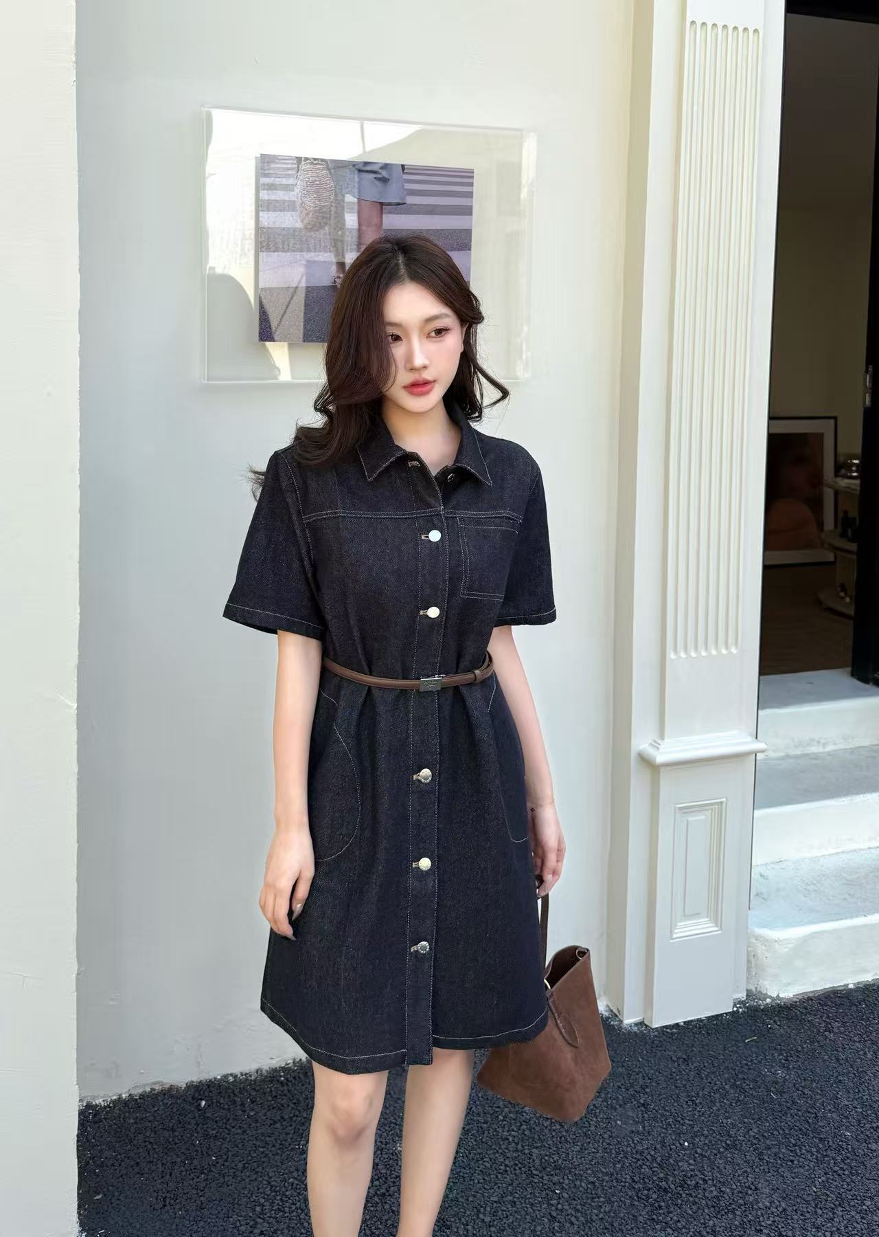 PR4DA 高品質デニムドレス【50％割引+送料無料】