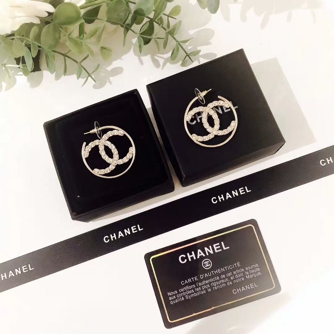 CHANE1 ダブルCイヤーフック【50％割引+送料無料】