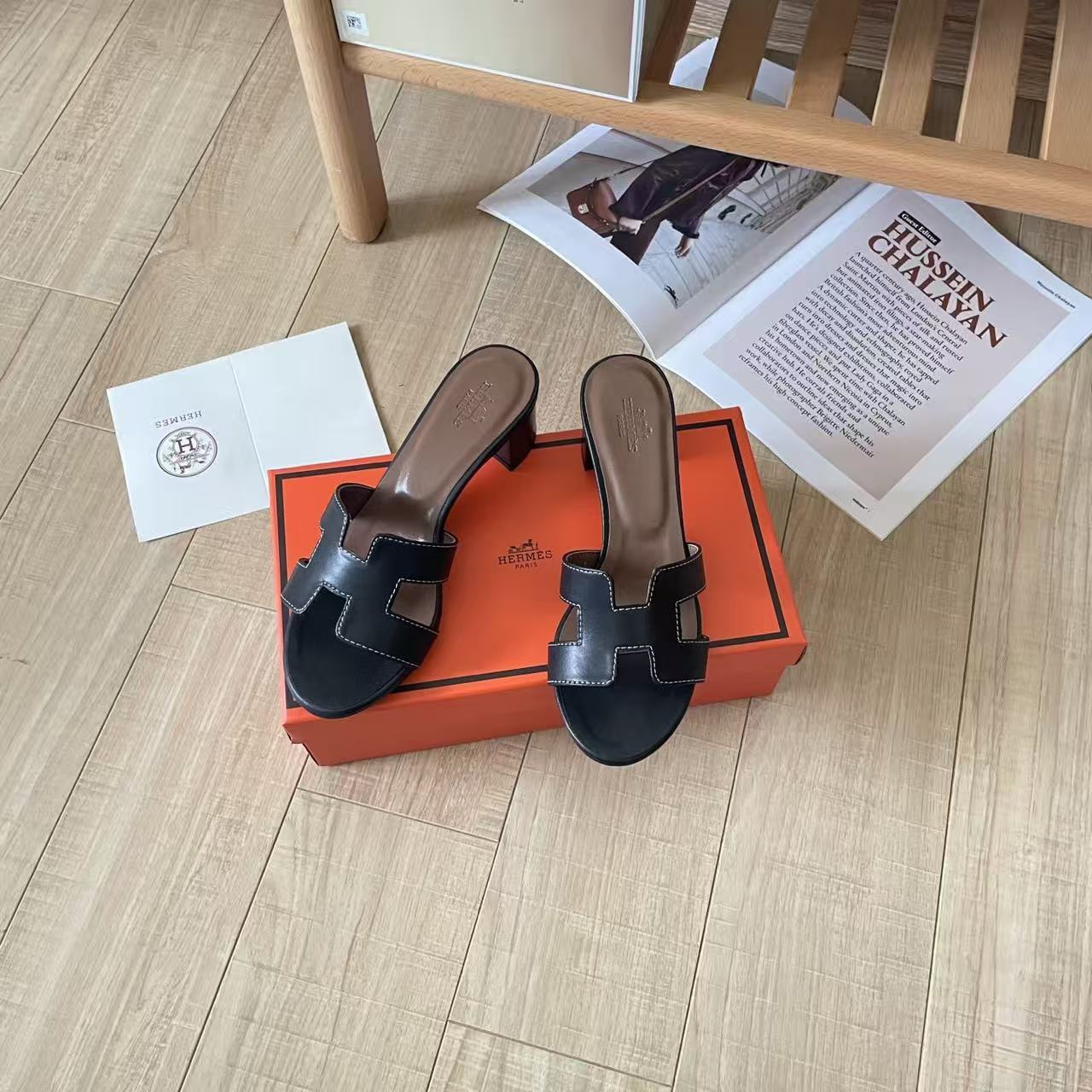 HERME5 ミニマリスト H ローヒールシューズ【50％割引+送料無料】