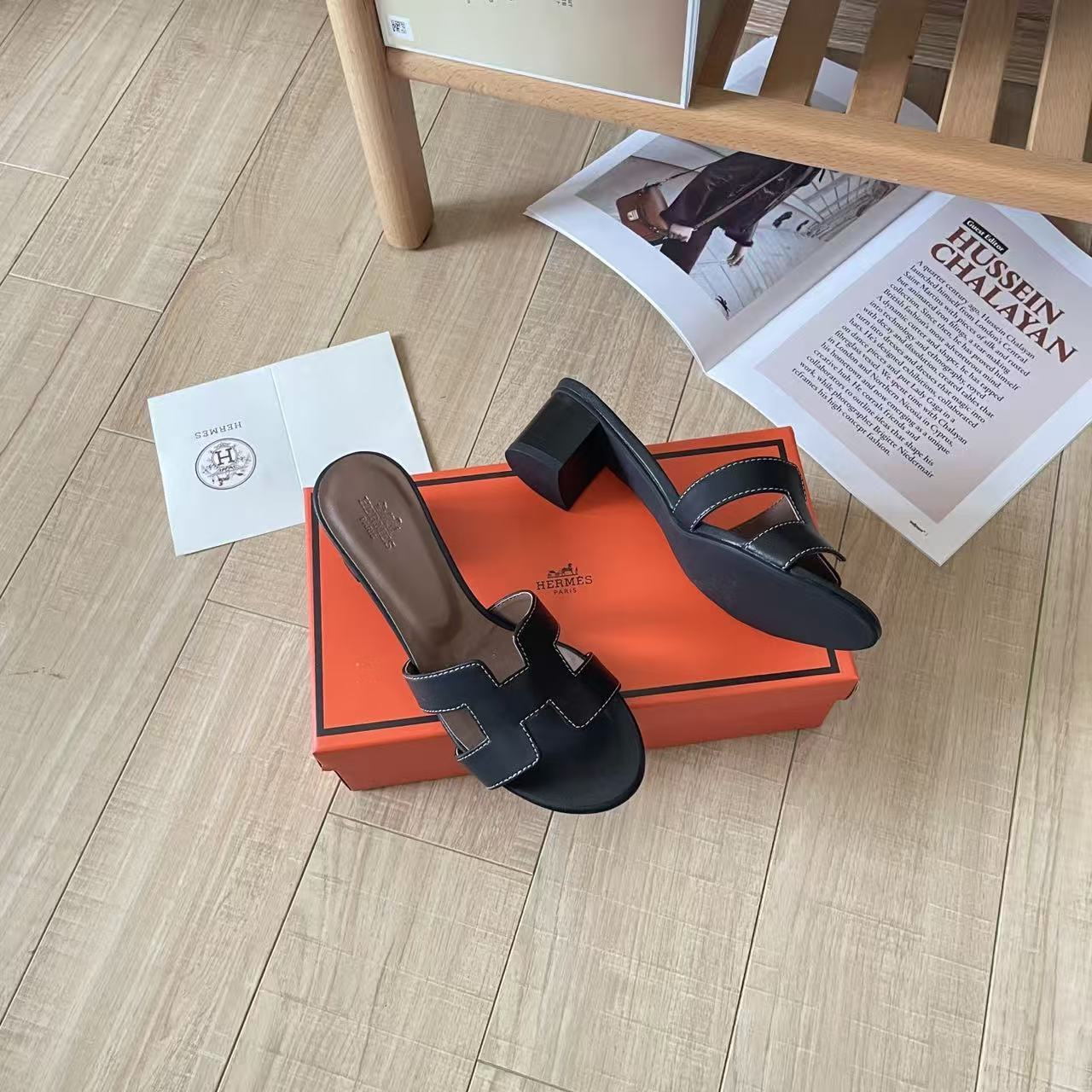 HERME5 ミニマリスト H ローヒールシューズ【50％割引+送料無料】