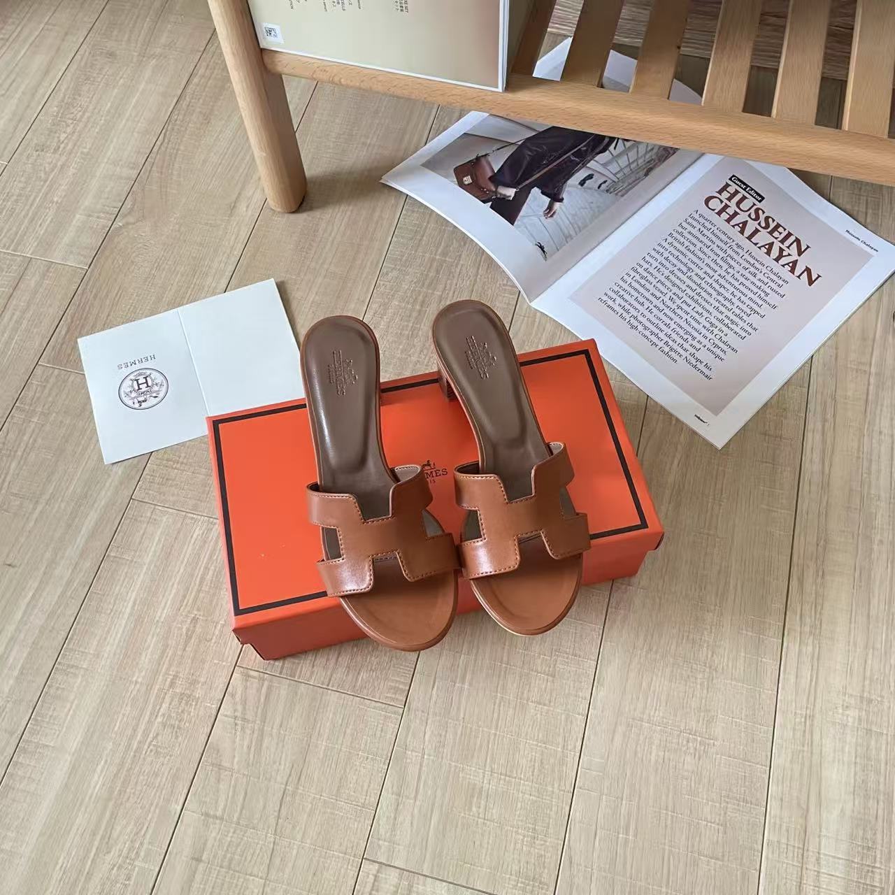 HERME5 ミニマリスト H ローヒールシューズ【50％割引+送料無料】