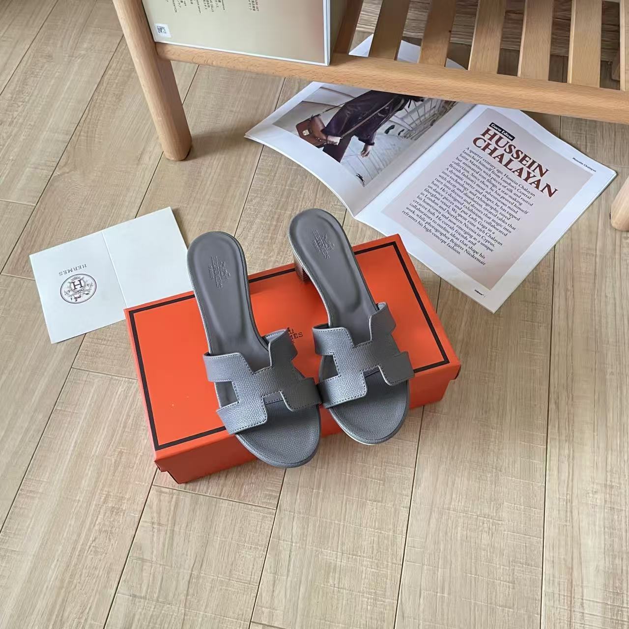 HERME5 ミニマリスト H ローヒールシューズ【50％割引+送料無料】