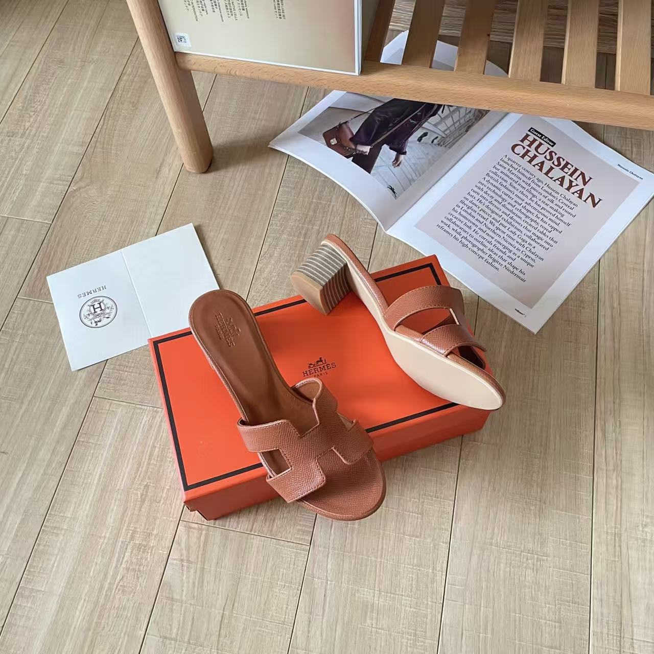 HERME5 ミニマリスト H ローヒールシューズ【50％割引+送料無料】