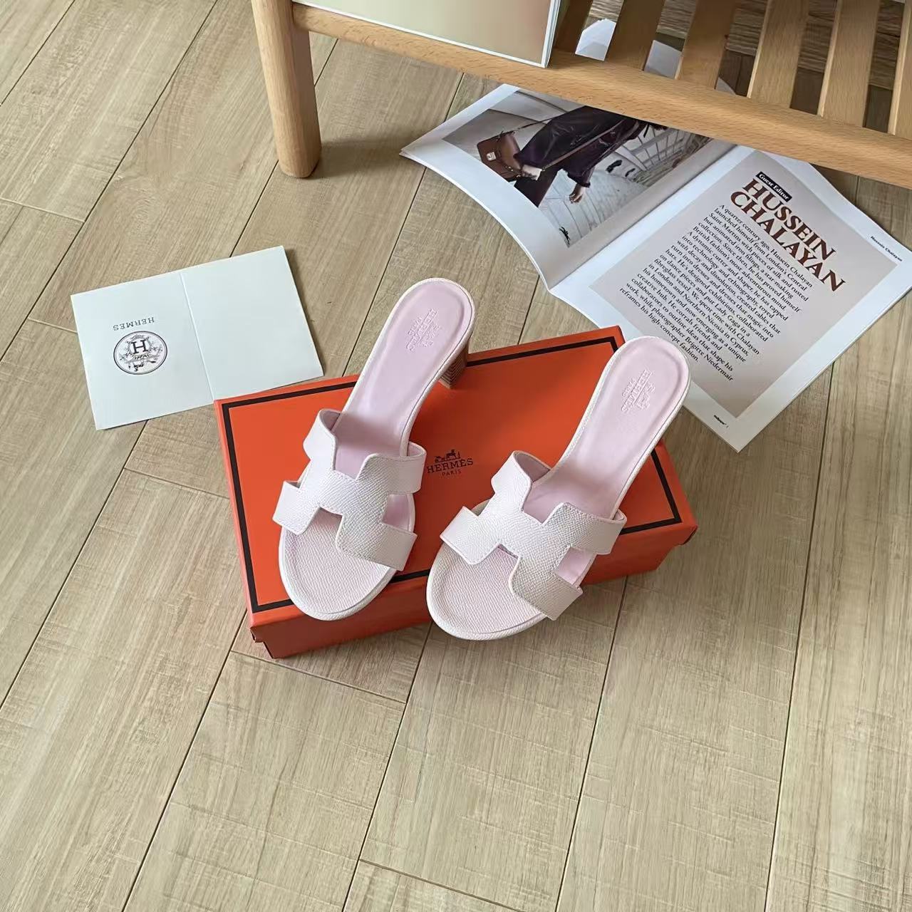 HERME5 ミニマリスト H ローヒールシューズ【50％割引+送料無料】