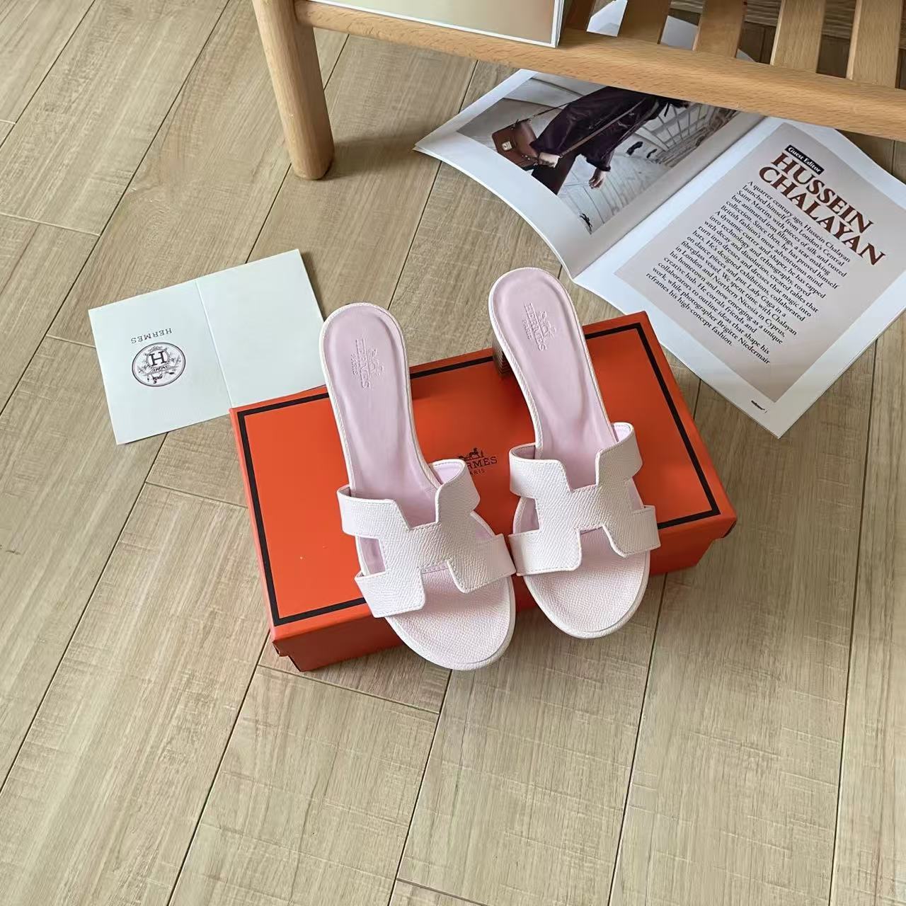 HERME5 ミニマリスト H ローヒールシューズ【50％割引+送料無料】