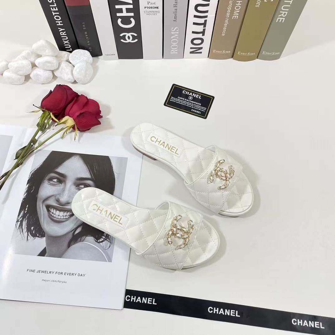 CHANE1 高品質ダブルCスリッパ【50％割引+送料無料】