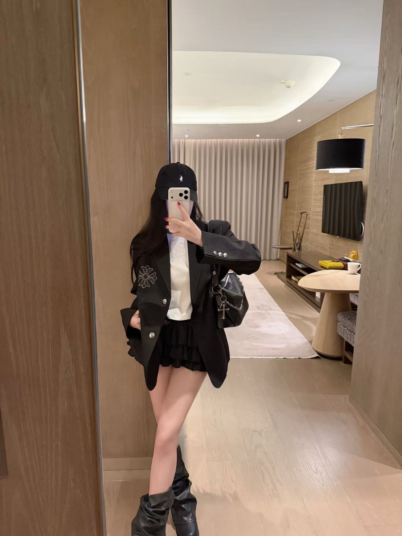 Chr0me Heartsダイヤモンドをあしらったスーツジャケット【50％割引+送料無料】