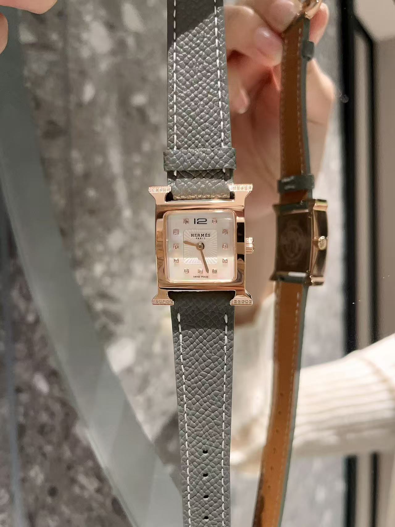 HERME5 高品質レザーウォッチ【50％割引+送料無料】