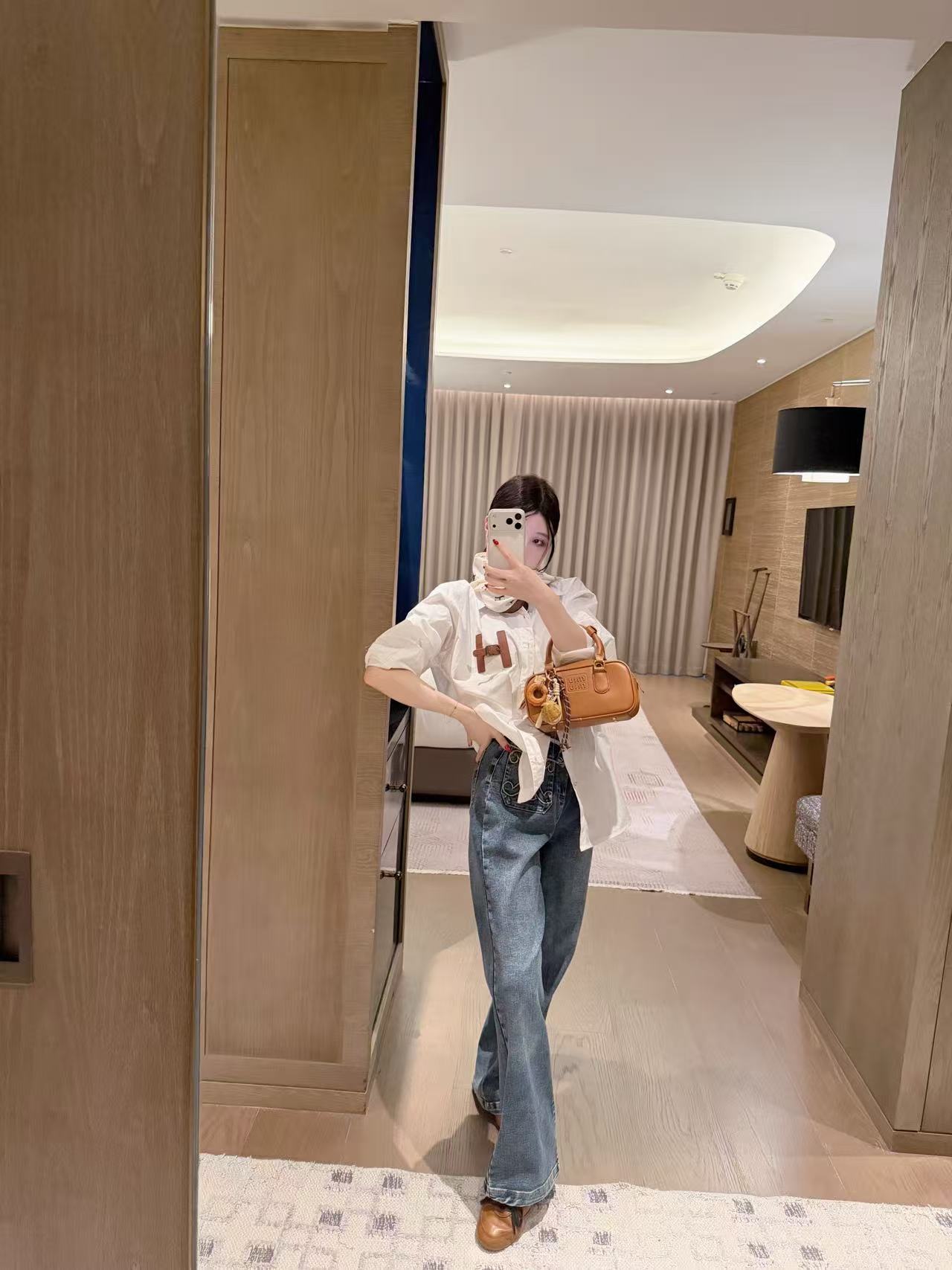 HERME5 スカーフ + シャツ【50％割引+送料無料】