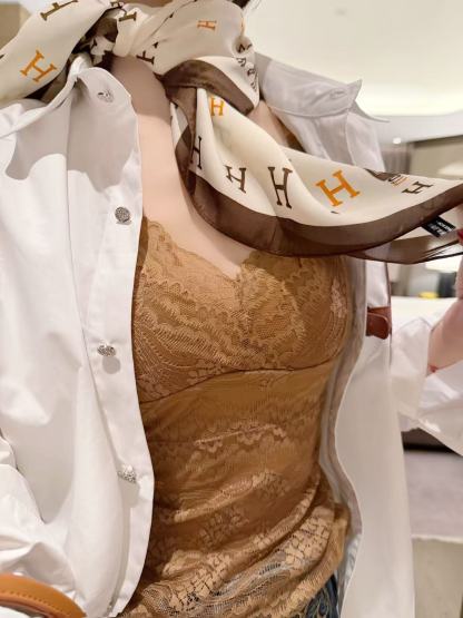 HERME5 スカーフ + シャツ【50％割引+送料無料】