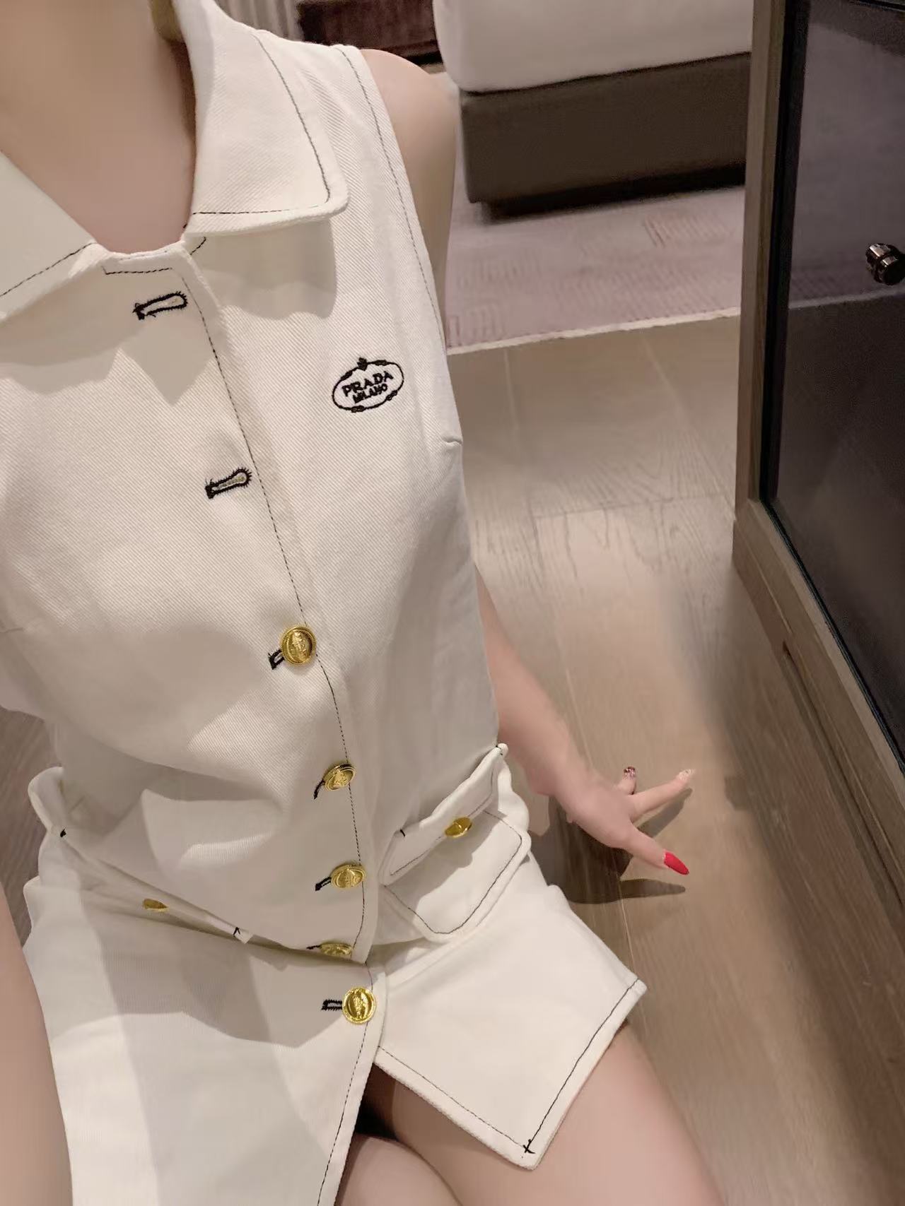 PR4DA ノースリーブレタードレス【50％割引+送料無料】