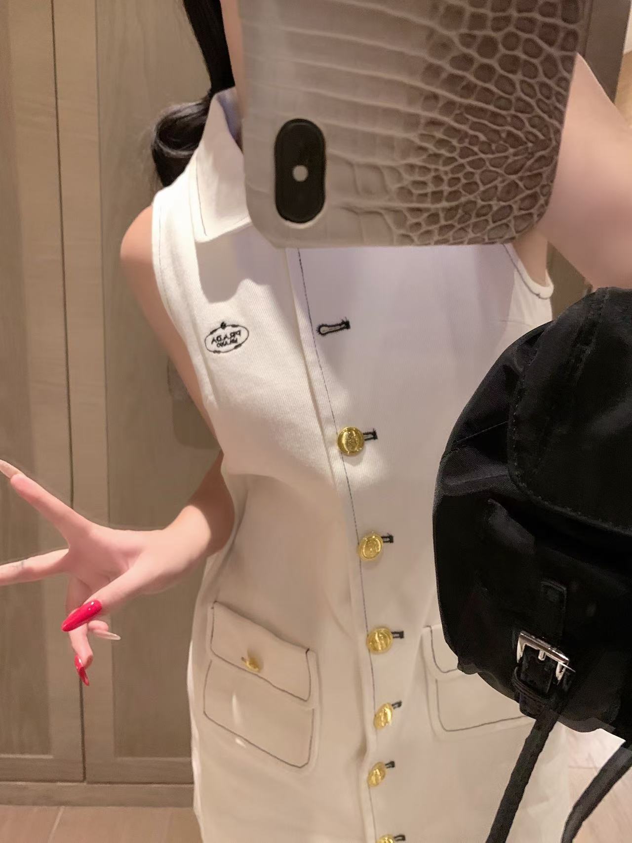 PR4DA ノースリーブレタードレス【50％割引+送料無料】