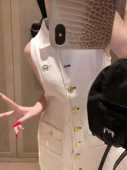 PR4DA ノースリーブレタードレス【50％割引+送料無料】