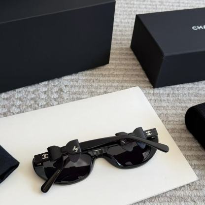 CHANE1 ボウ ダブルC グラス【50％割引+送料無料】