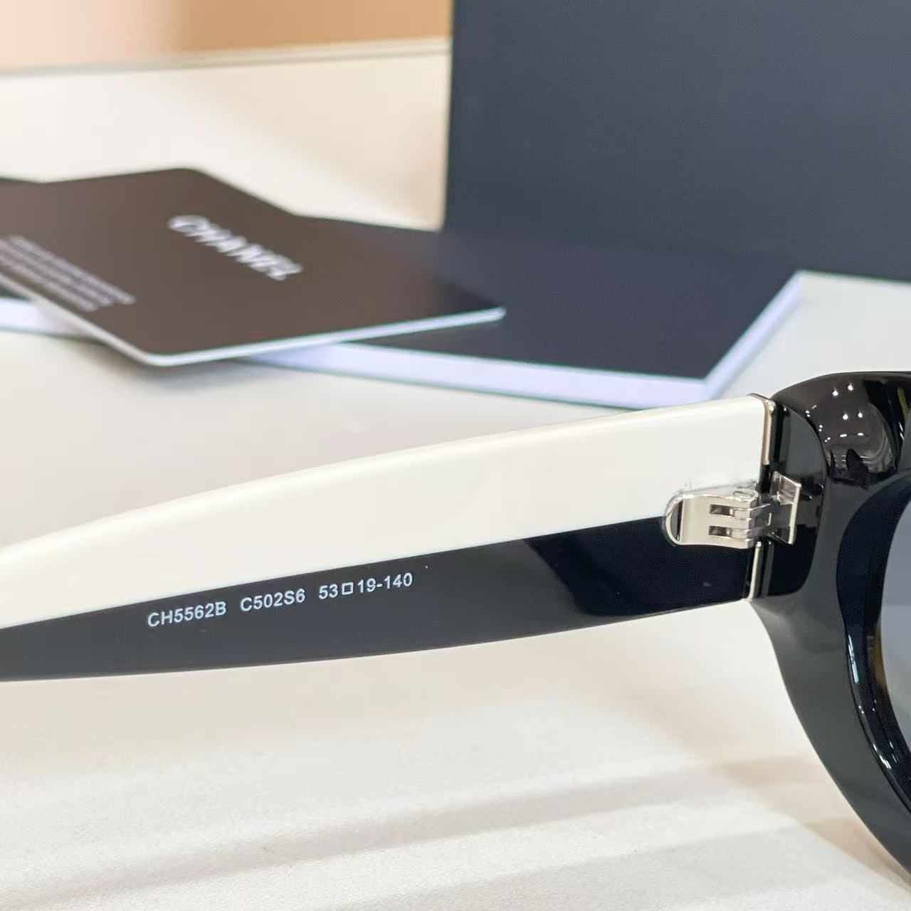 CHANE1 カラーブロック ダブルC サングラス【50％割引+送料無料】