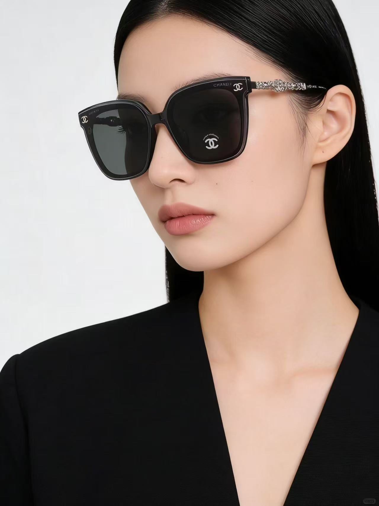 CHANE1 新作ダブルC文字メガネ【50％割引+送料無料】