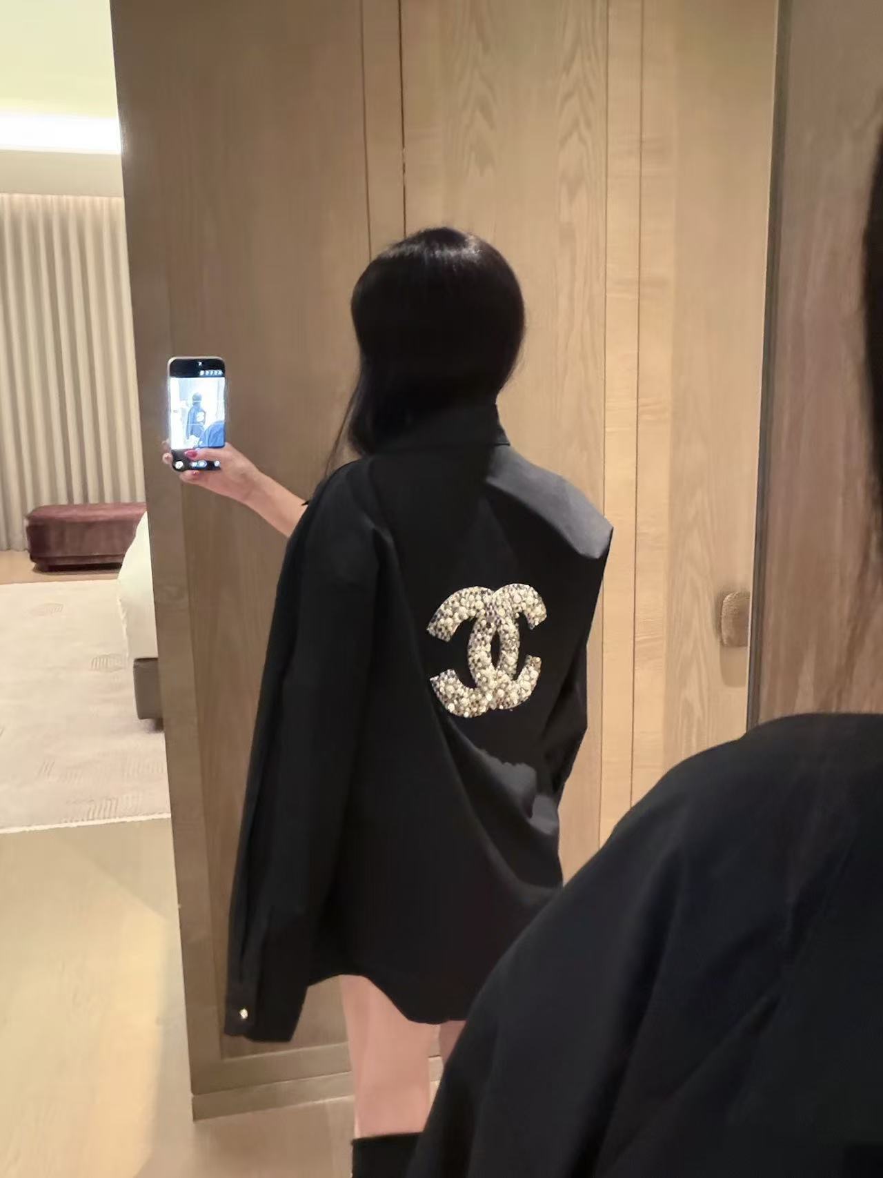 CHANE1 ダブルC ダイヤモンドシャツ【50％割引+送料無料】