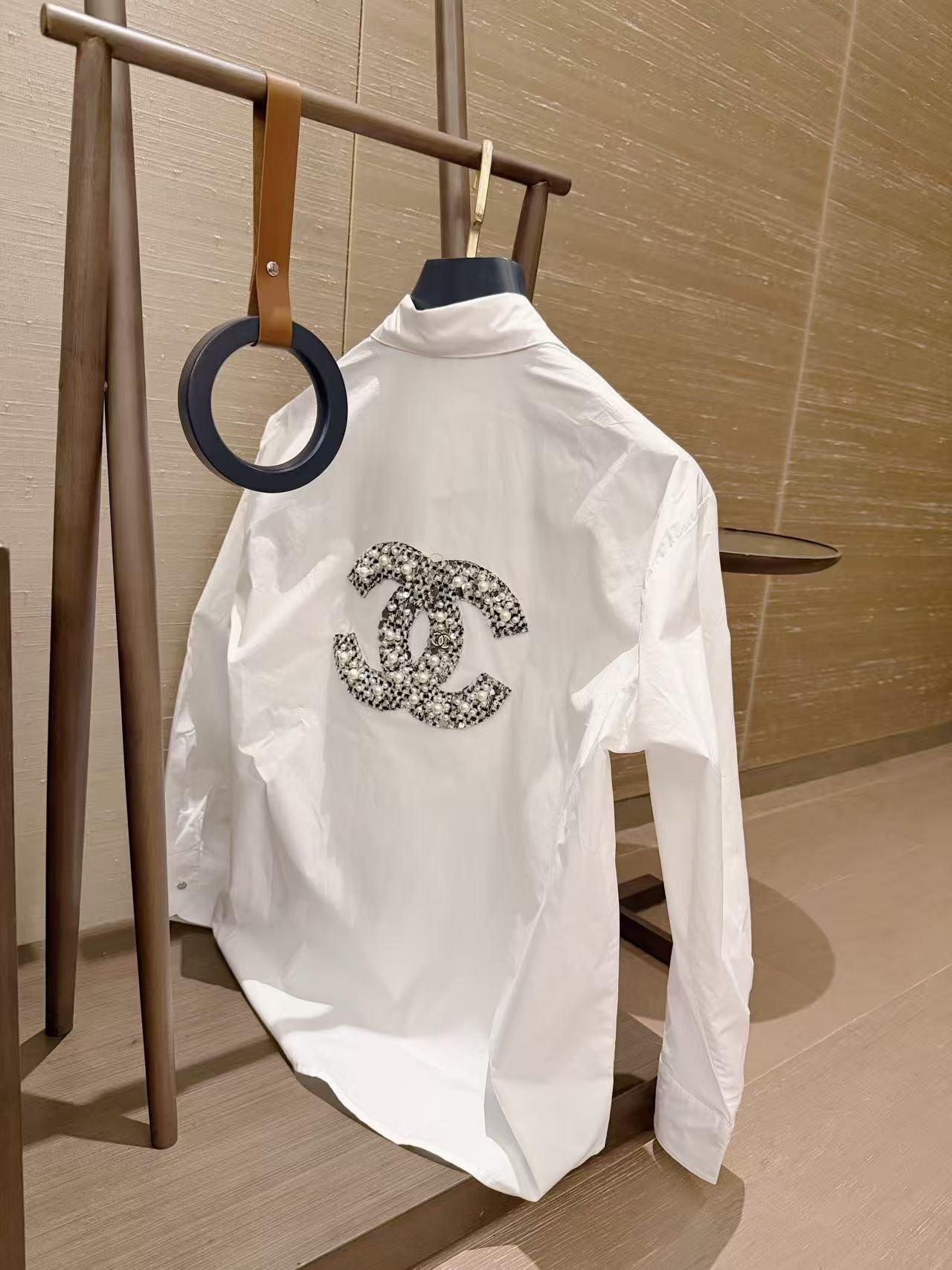 CHANE1 ダブルC ダイヤモンドシャツ【50％割引+送料無料】