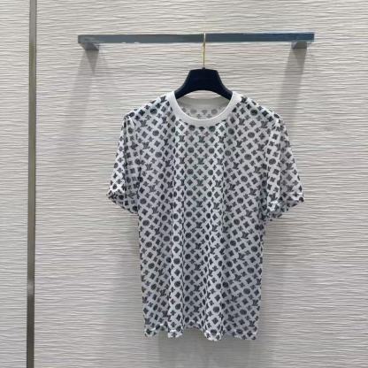 LV四つ葉のクローバーメッシュプリントTシャツ【50％割引+送料無料】