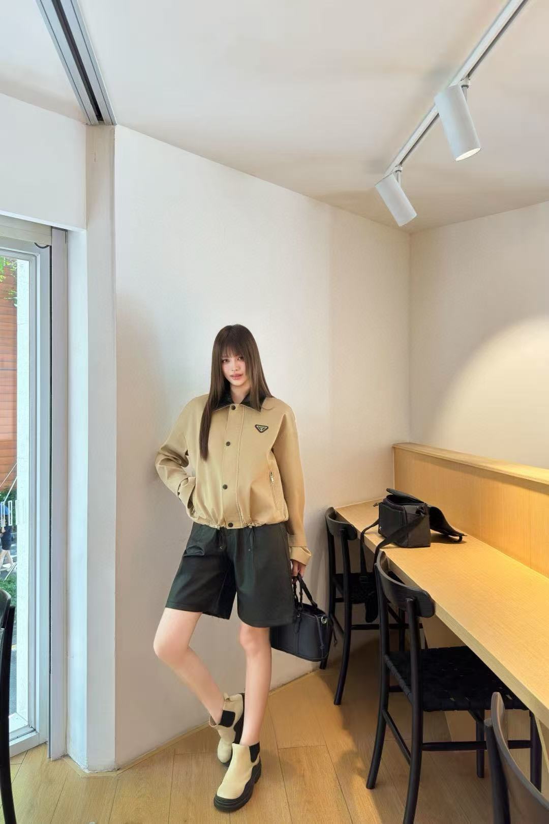 PR4DA トライアングルロゴ ジッパージャケット【50％割引+送料無料】