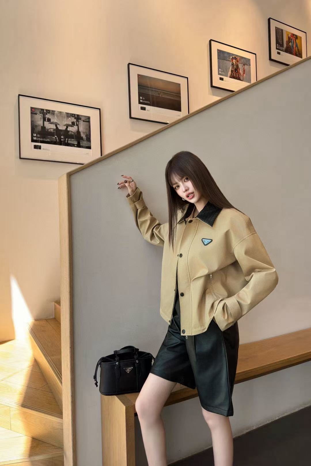 PR4DA トライアングルロゴ ジッパージャケット【50％割引+送料無料】