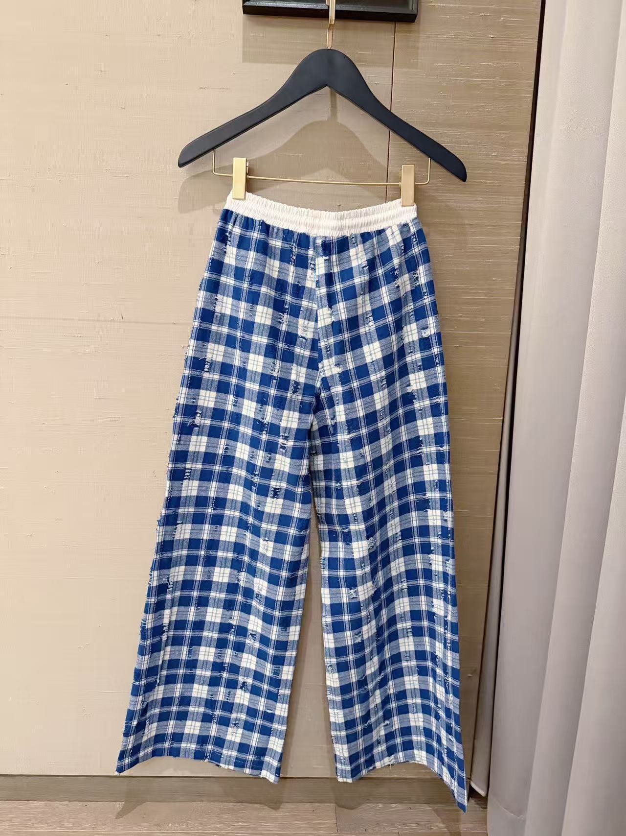 Chr0me Heartsチェック柄カジュアルパンツ【50％割引+送料無料】