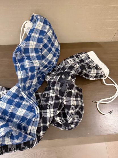 Chr0me Heartsチェック柄カジュアルパンツ【50％割引+送料無料】