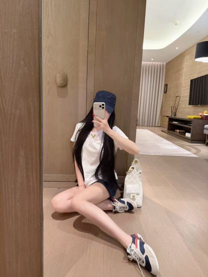 VELENT1NO Tシャツ+デニムスカート ツーピースセット【50％割引+送料無料】