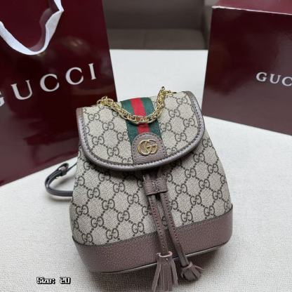 GUCC1 ジャカード バックパック【50％割引+送料無料】