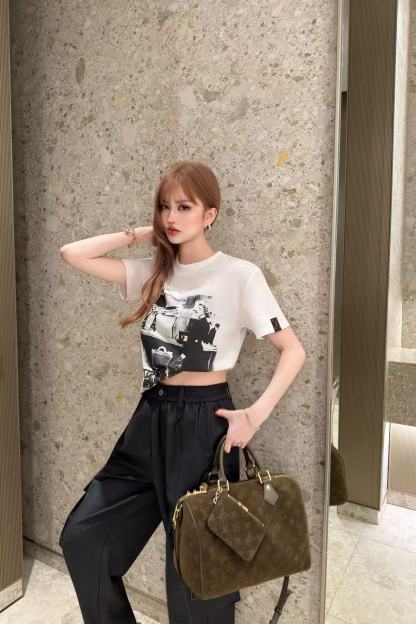 LVプリントTシャツ【50％割引+送料無料】