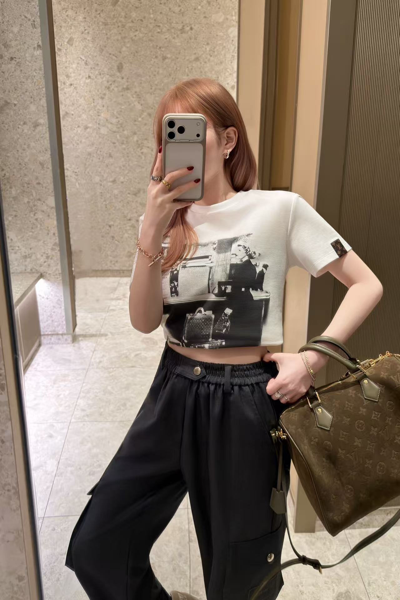 LVプリントTシャツ【50％割引+送料無料】