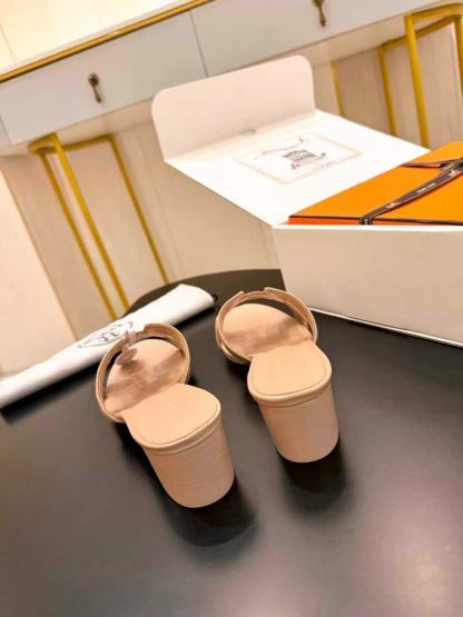 HERME5 高品質Hローヒールシューズ【50％割引+送料無料】