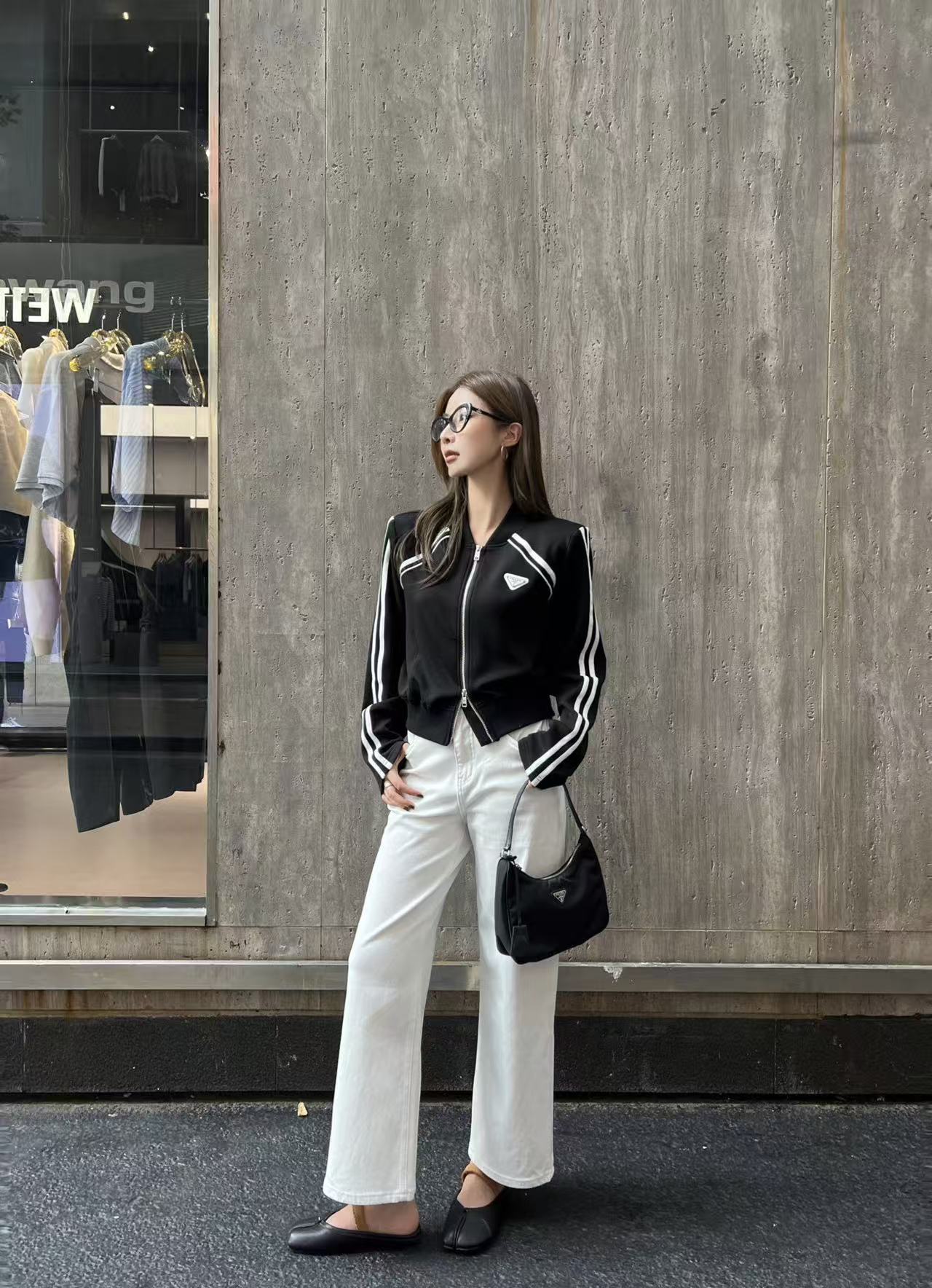 PR4DA トライアングルロゴ ジッパージャケット【50％割引+送料無料】