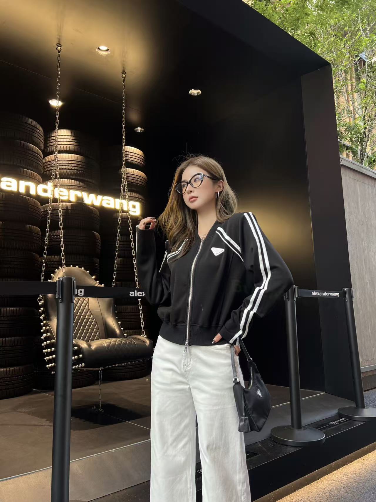 PR4DA トライアングルロゴ ジッパージャケット【50％割引+送料無料】