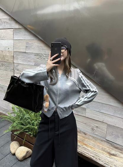 PR4DA トライアングルロゴ ジッパージャケット【50％割引+送料無料】