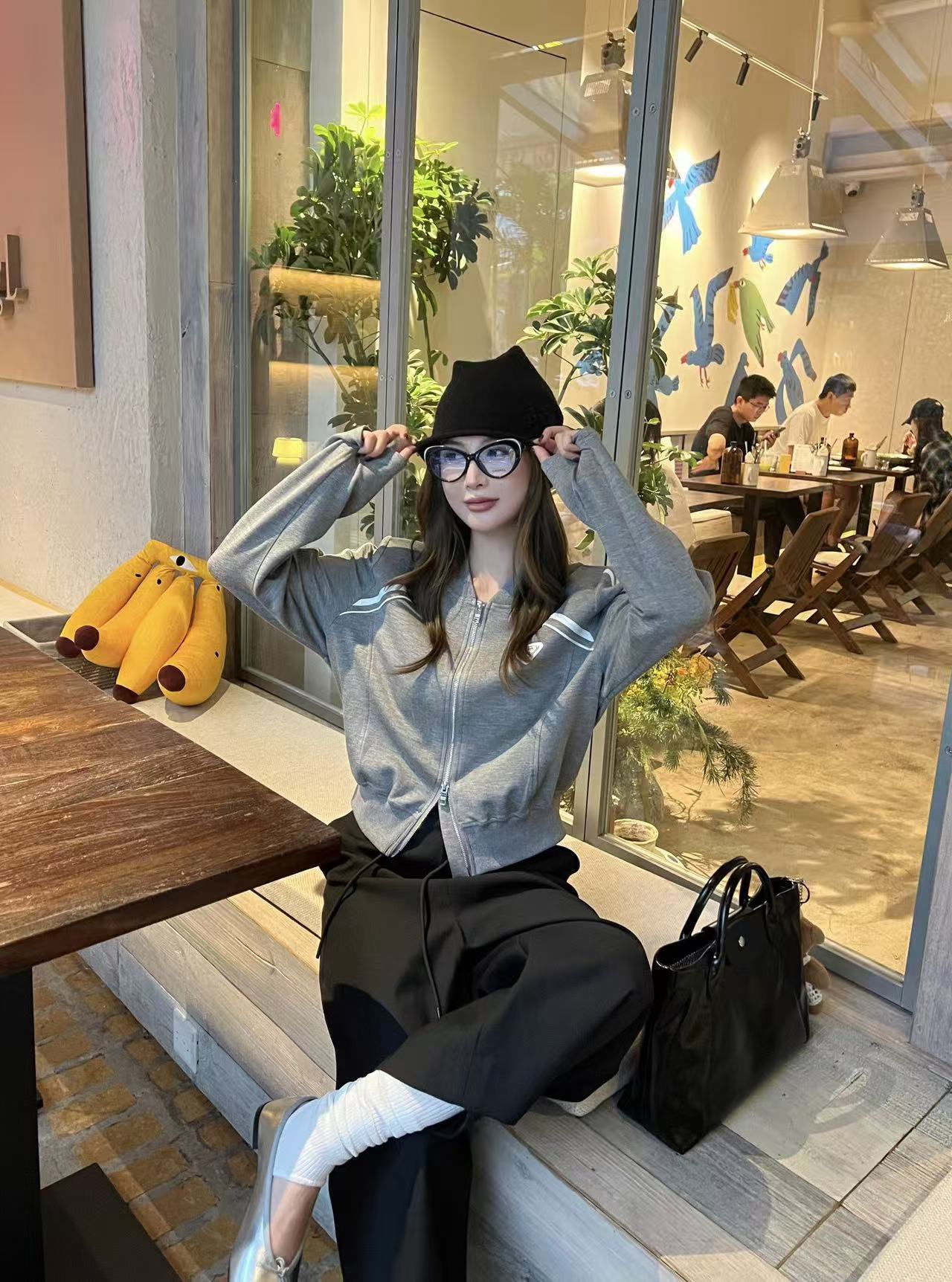 PR4DA トライアングルロゴ ジッパージャケット【50％割引+送料無料】