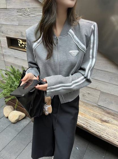 PR4DA トライアングルロゴ ジッパージャケット【50％割引+送料無料】