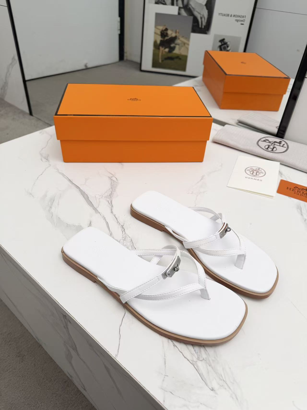 HERME5 シンプルビーチサンダル【50％割引+送料無料】