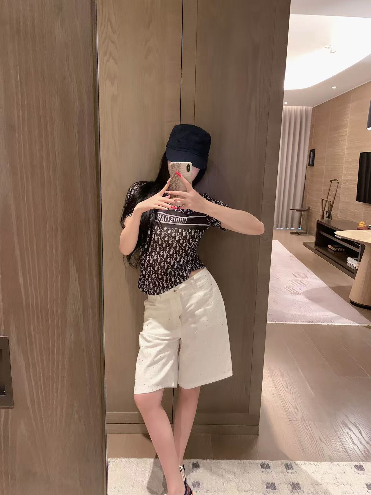 DIOR プリントレターTシャツ【50％割引+送料無料】