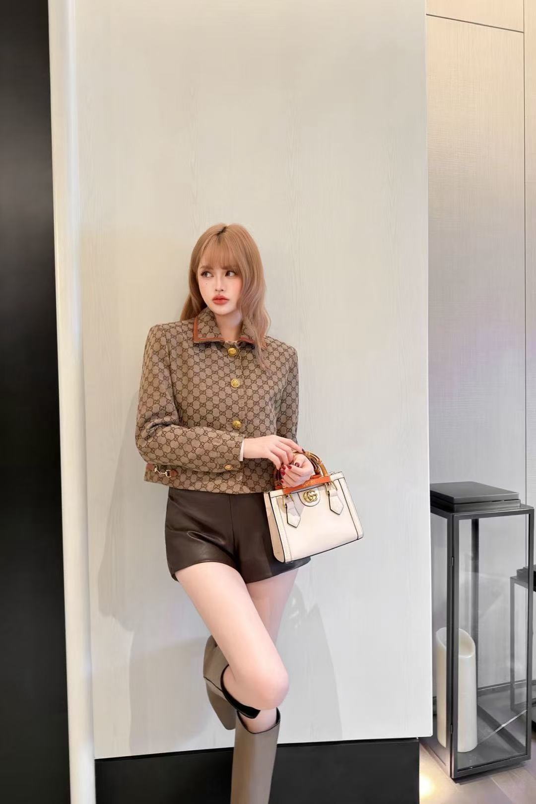 GUCC1 ジャカード ブレザー【50％割引+送料無料】