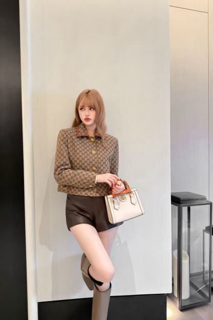 GUCC1 ジャカード ブレザー【50％割引+送料無料】