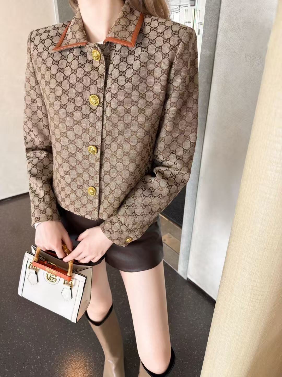 GUCC1 ジャカード ブレザー【50％割引+送料無料】