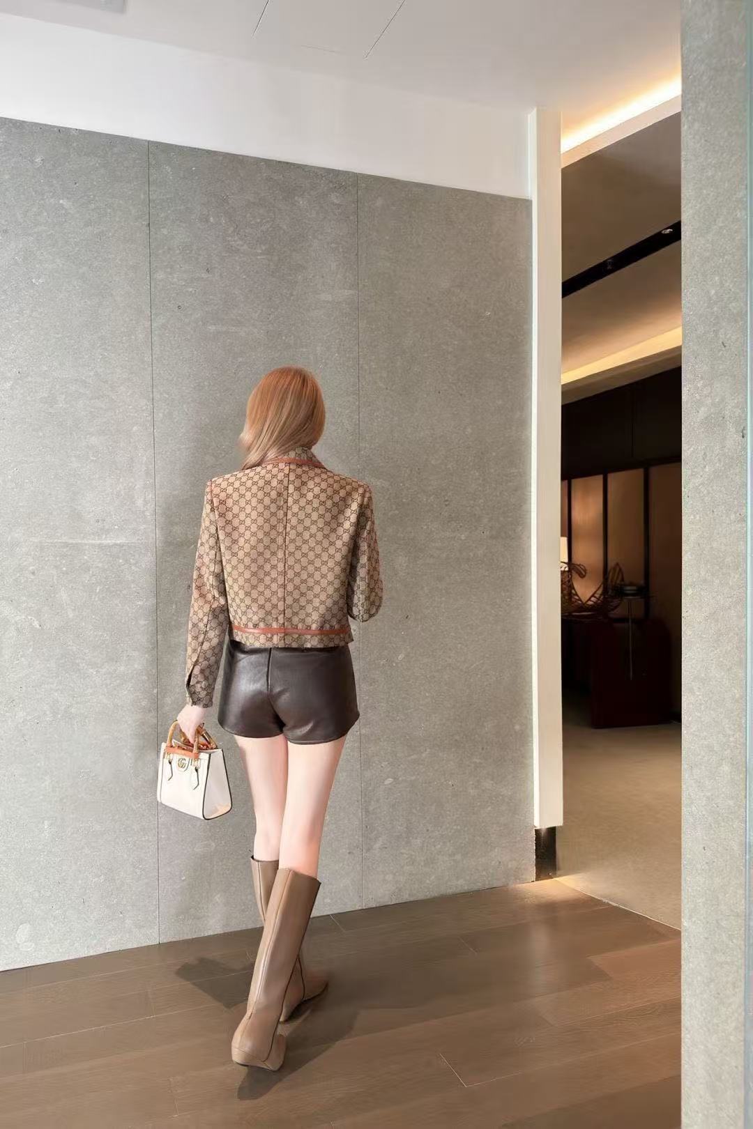 GUCC1 ジャカード ブレザー【50％割引+送料無料】