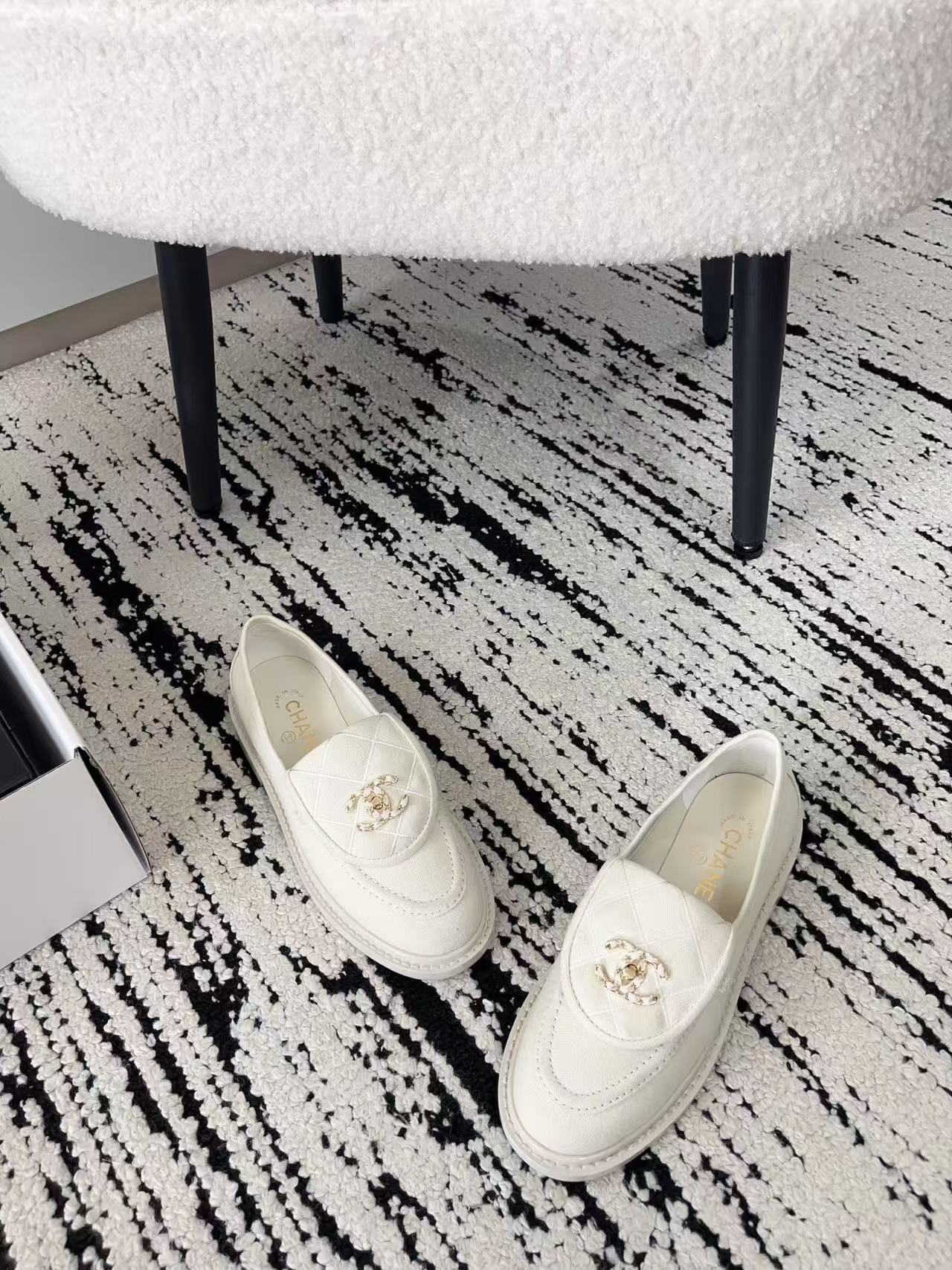 CHANE1 高品質ダブルCローファー【50％割引+送料無料】