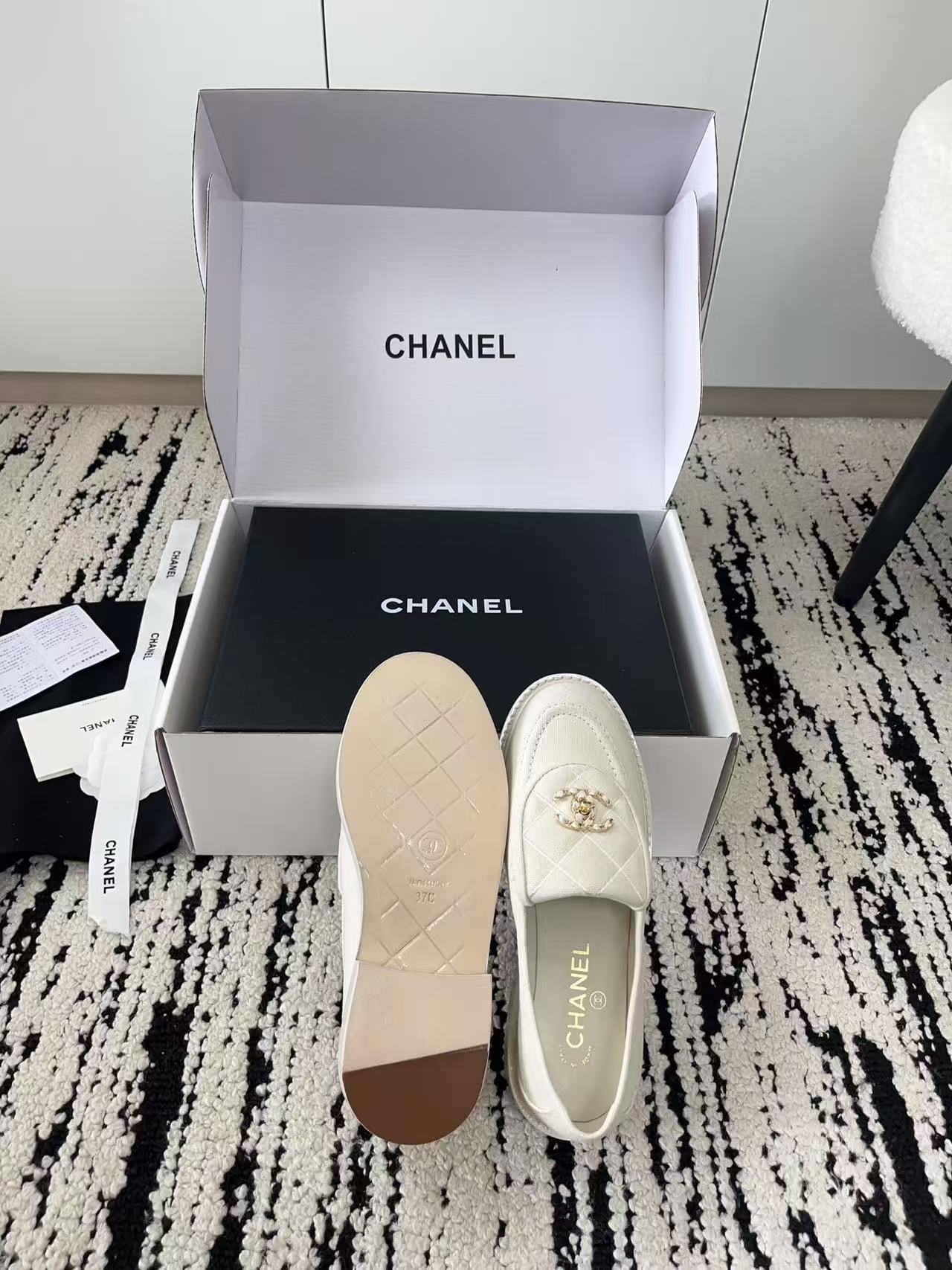 CHANE1 高品質ダブルCローファー【50％割引+送料無料】