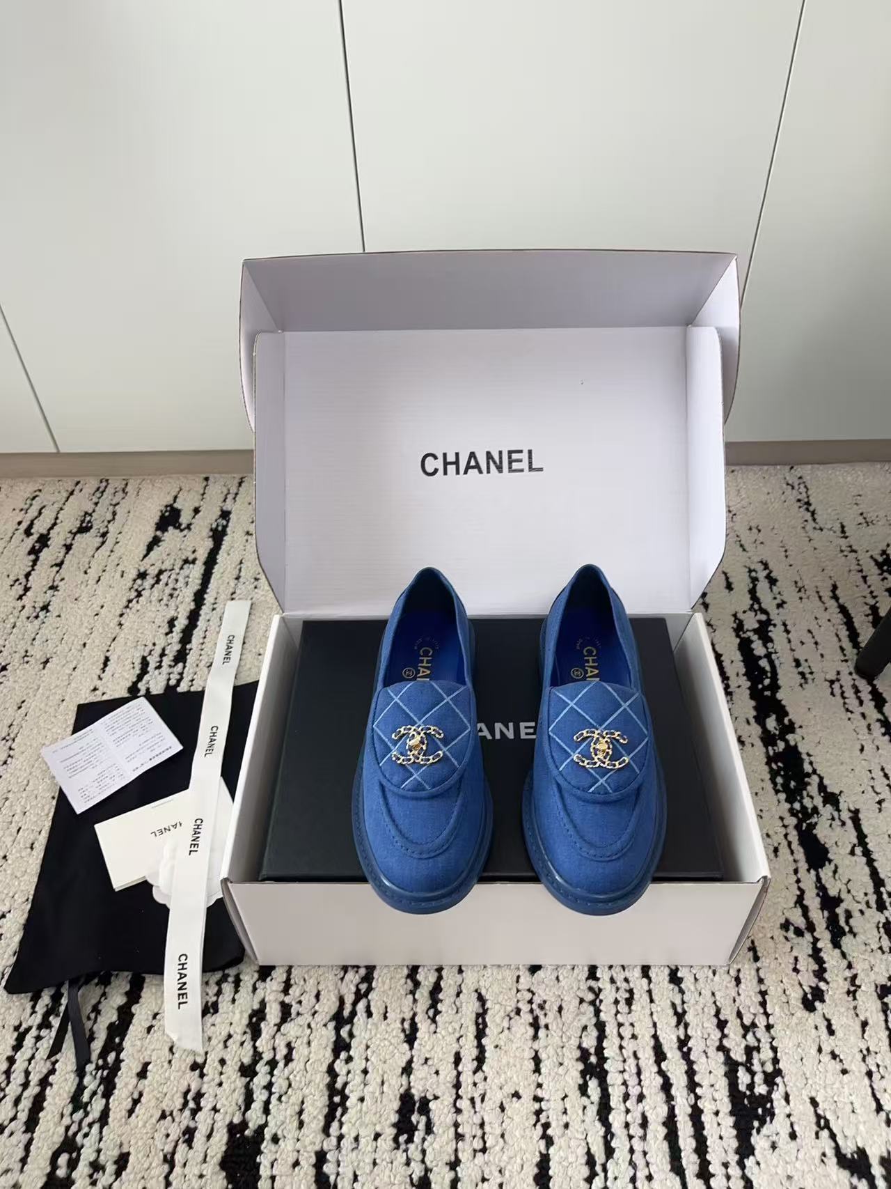 CHANE1 高品質ダブルCローファー【50％割引+送料無料】