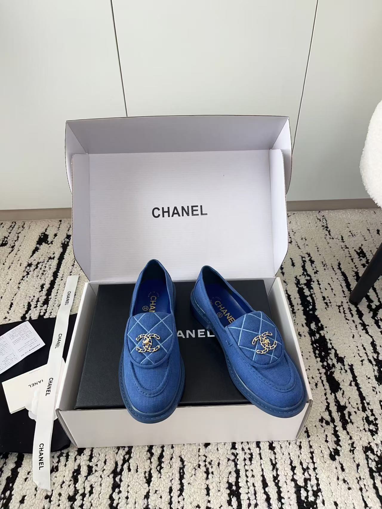 CHANE1 高品質ダブルCローファー【50％割引+送料無料】