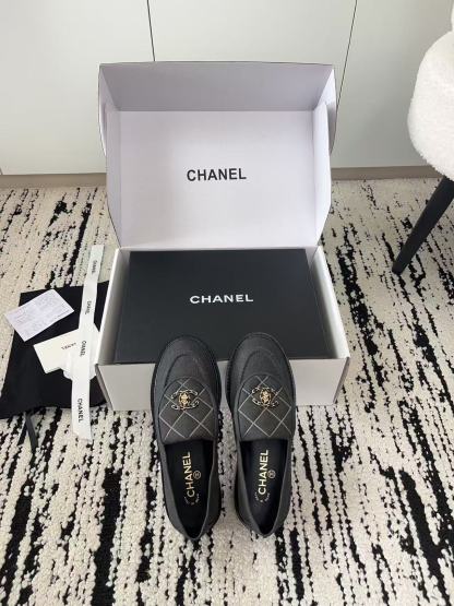 CHANE1 高品質ダブルCローファー【50％割引+送料無料】