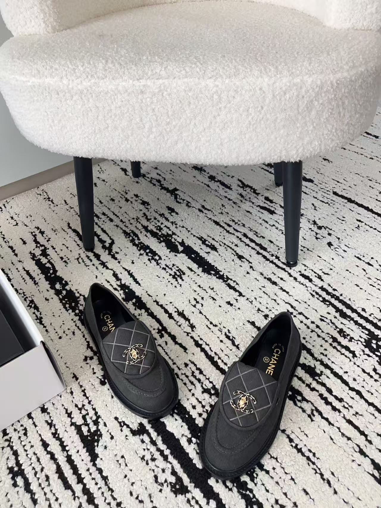 CHANE1 高品質ダブルCローファー【50％割引+送料無料】